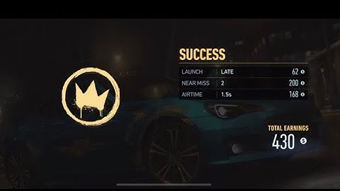 Winning my first race in (NFS No limits)