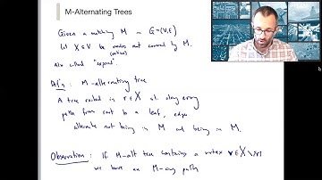8.3 Non-Bipartite Matching, Part III