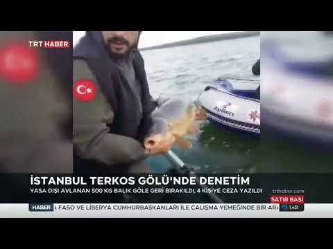 İstanbul Terkos Gölünde