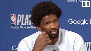 Joel Embiid on Playing Through Injury in Series vs. Knicks: \\