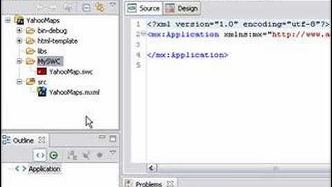 Part1 Yahoo Maps in Adobe Flex 3