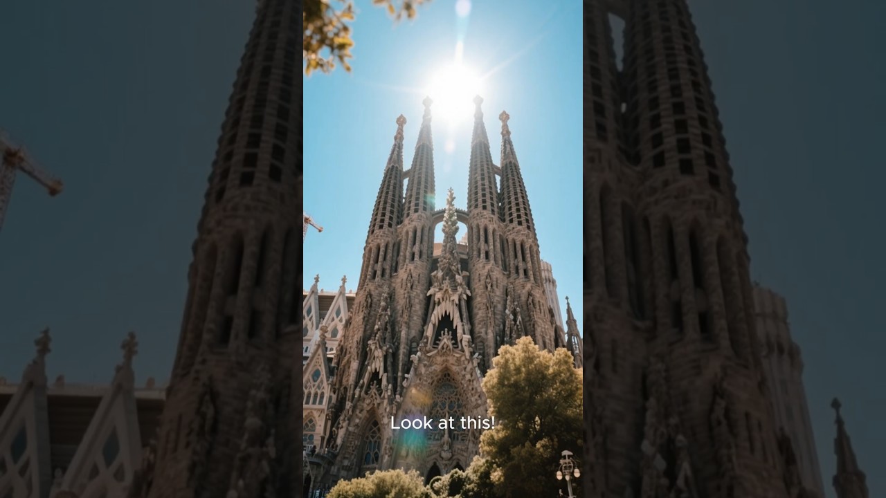 Sagrada Família (Barcelona, Spain) construction. Part 5/5