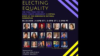 Electing Equality: The Final Push for the Equal Rights Amendment News