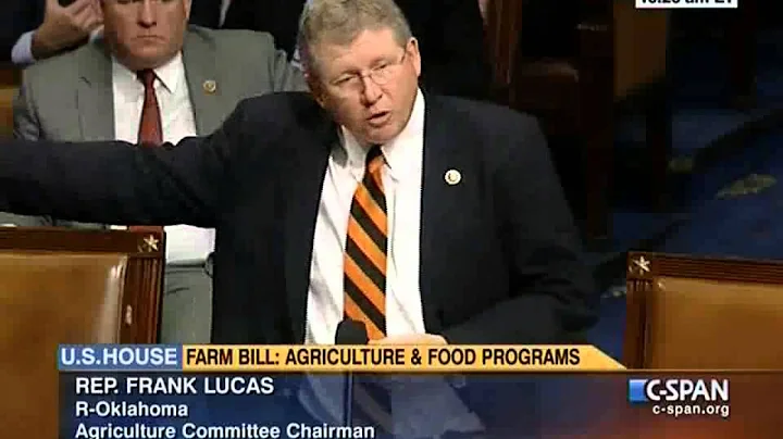 Congressman Frank Lucas Speaks on Final Passage of...