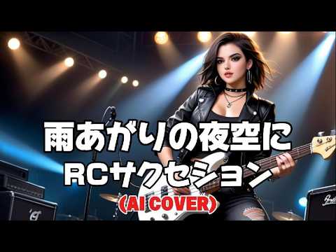 【Heavy Rock ver.】雨あがりの夜空に / RCサクセション (Ameagari no Yozora ni / RC Succession) (Female Vocal AI Cover)