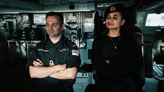 I tried Captaining a WARSHIP + (Full Tour of HMS Albion) — Sailing Uma [Step 208]