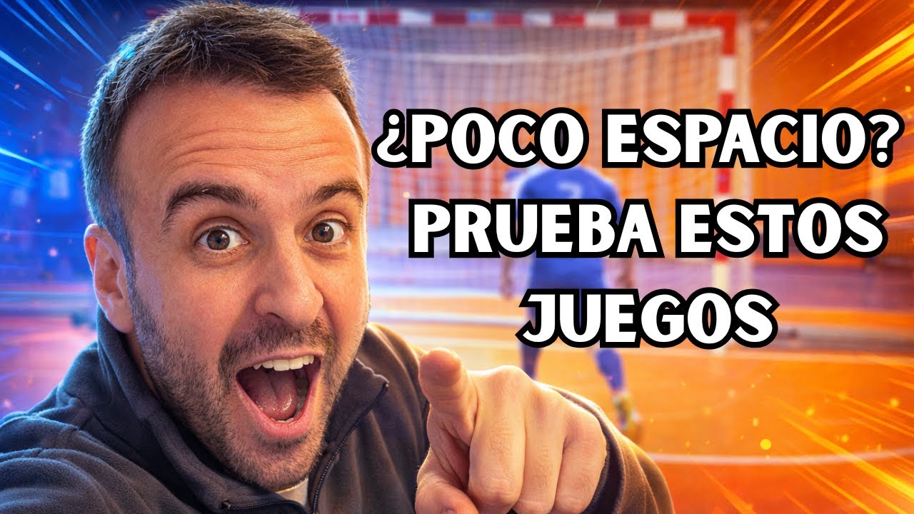⚽ Juegos de FÚTBOL SALA en espacios reducidos ⚽ | Mejora TÉCNICA y TOMA de DECISIÓN