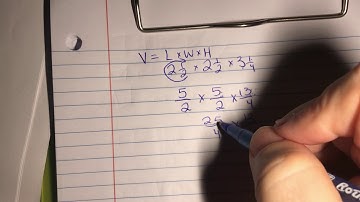 Finding the Volume to a Rectangular Prism