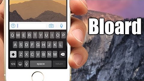 Bloard - iOS 8 Jailbreak Cydia Tweak