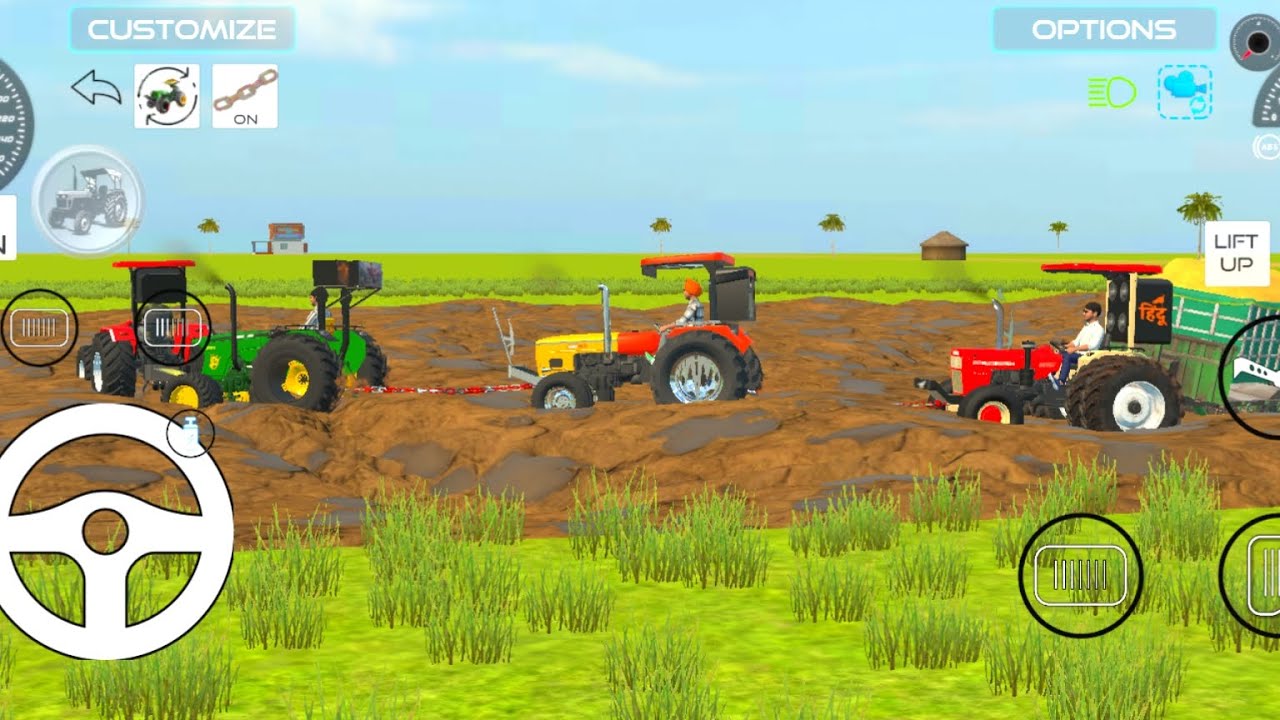 Indian Truck stuck in sea and Two Tractors and Thar rescued the truck from sea🔥