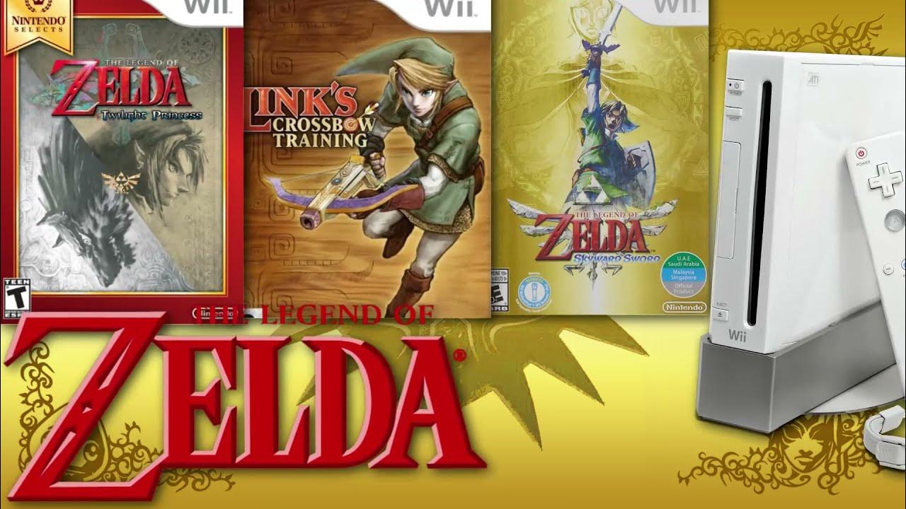Todos Los The Legend of Zelda para Nintendo Wii - YouTube