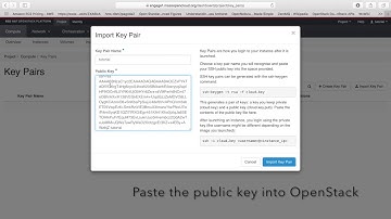 MOC OpenStack Tutorial 03 - Configure Access & Security
