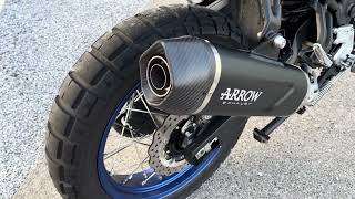 Tenere700 exhaust Arrow