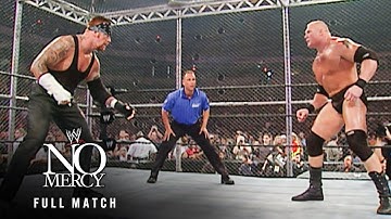 FULL MATCH: Brock Lesnar vs. Undertaker | WWE Title Hell in a Cell Match: No Mercy 2002