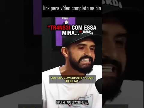 imagem do vídeo “E ESSA MINA CHEGA E FALA ASSIM…” com Thiago Ventura | Planeta Podcast #shorts