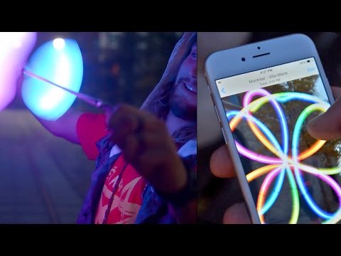 Long Exposure Light Painting App - Podpoi and Slow Shutter Cam Review