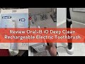 Review Oral-B iO Deep Clean Rechargeable Electric Toothbrush, Black, iO Series 3 Limited, 2 Brush He