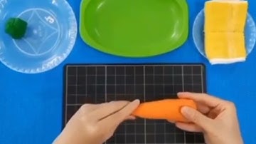 LVPTTM. Tạo hình: Nặn củ cà rốt