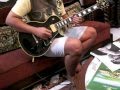 Gibson black beauty 57 custom solo of eric clapton coverversion by rizal