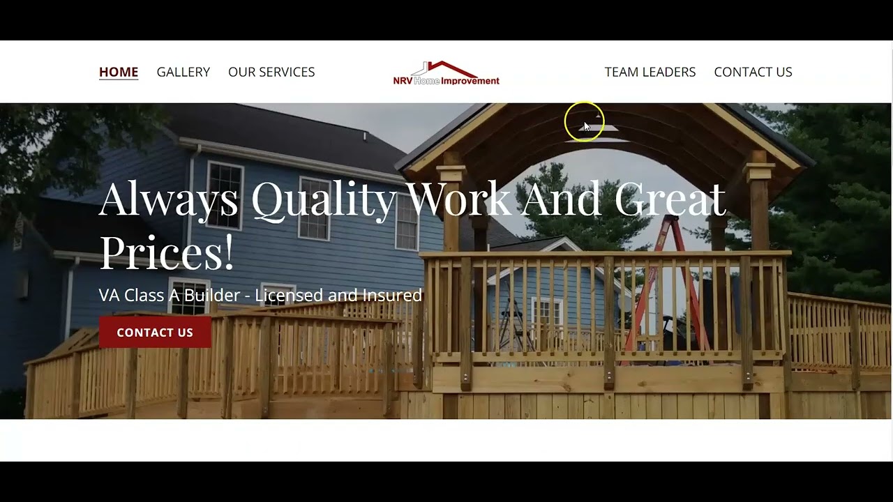 NRV Home Improvement LLC Remodeling Companies Christiansburg VA YouTube