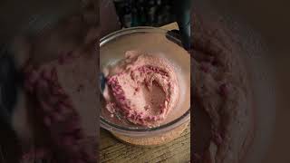 Cherry blossoms baked financier donuts with ruby chocolate 桜とルビーのフィナンシェドーナツ #shorts #asmr #cooking