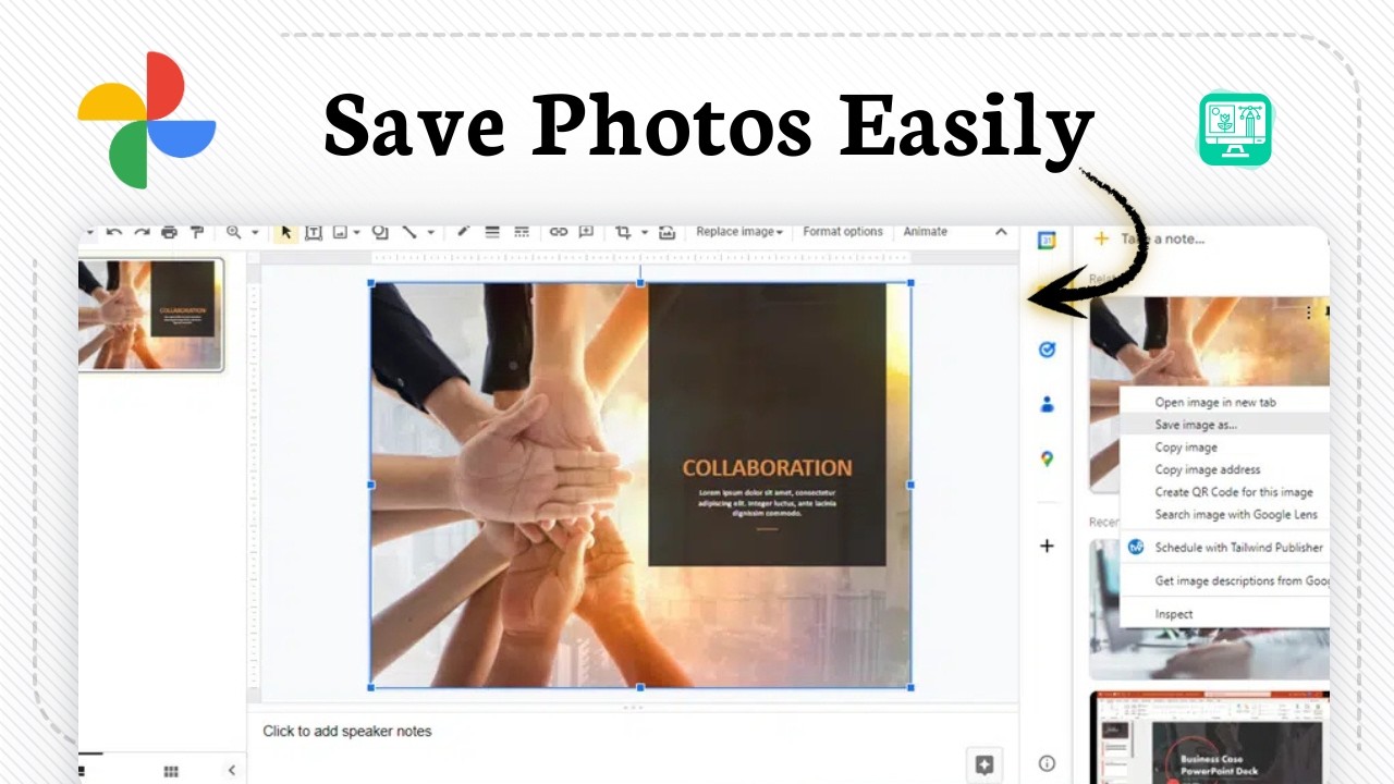 How to save photos to Google Photos (Quick Save)