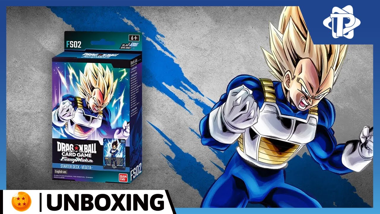 Unboxing - STARTER DECK -VEGETA- [FS02]