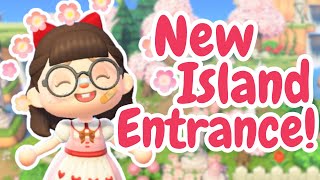 New Island Entrance! Valentine's Natural Elegant Island!