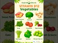 Boost B12 naturally with these veggies! 🌱🍅 Stay energized! #VitaminB12 #Healthrootmonk