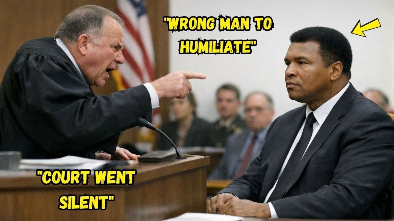 A JUDGE TRIED TO HUMILIATE MUHAMMAD ALI IN COURT — HIS SHOCKING RESPONSE LEFT EVERYONE SPEECHLESS!!!