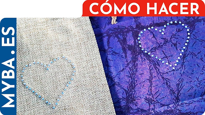 como utilizar el aplicador de strass con distintos materiales