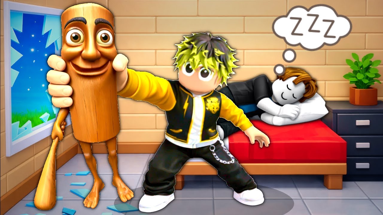 AIモンスターを子供の家に盗みに行くロブロックス【Roblox】はっぴんず