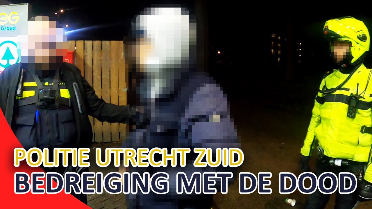 Politie Utrecht Zuid | Bedreiging met de dood | Verdachte wil niet meewerken.