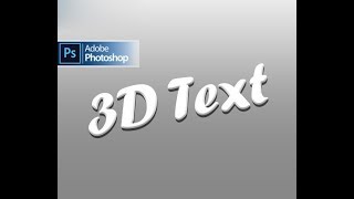 3D Text Effect in Adobe Photoshop CS6 | Tutorial | Guide screenshot 3