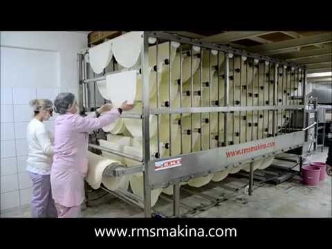 Yufka Sulama ve Kurutma Makinası - R.M.S - Remteks Makina Sanayi