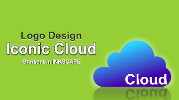 Design Cloud Icon Logo| Inkscape Tutorial