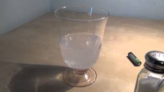 Carbonated Water + Salt