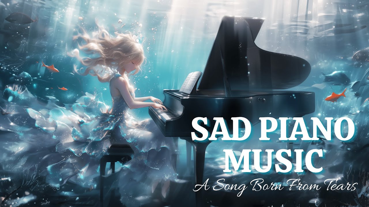 💧Embraced by Tears | Mermaid Rhapsody - Immersive Sad Piano for Deep Healing (3 Hours)