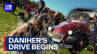 Charity road trip raises $1 million to fight MND | 9 News Australia