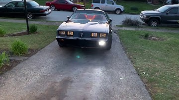 81 Trans-am LED Switch back turn signals