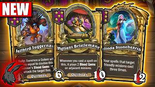 The NEW Quilboar Strategy is BROKEN @JeefHS | Hearthstone Battlegrounds Season 14 Commentary