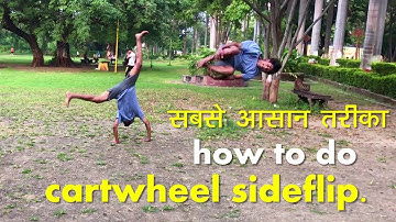 How to do Cartwheel Sideflip in Hindi/tutorial (very easy)hyperhook aashish