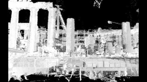 Parthenon Laser Scan Point Cloud Animation