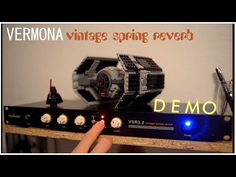 Vermona VSR 3.2 vintage spring reverb (demo) - YouTube