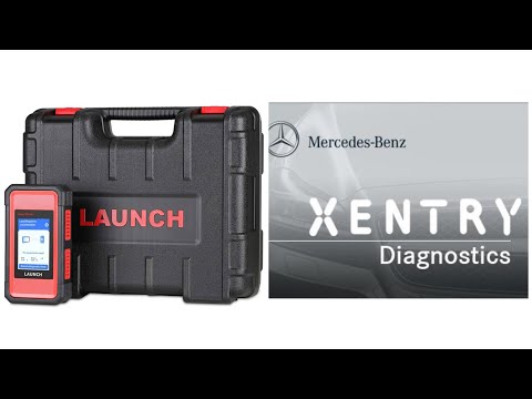 XENTRY WORK WITH LAUNCH X431 SMARTLINK PASSTHRU J2534 DIAGNOSTIC MERCEDES BENZ GLE W292 OBD2 SCANNER