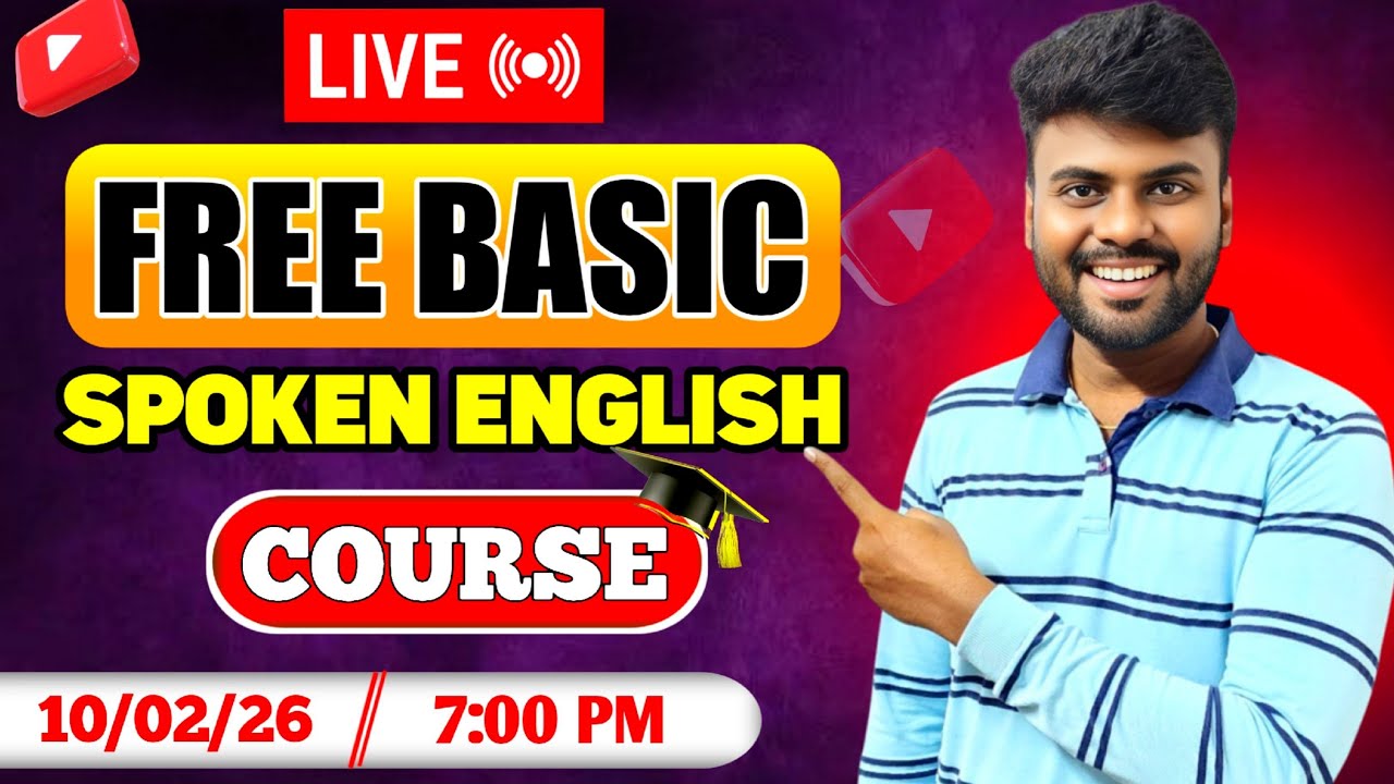 🔴LIVE FREE SPOKEN ENGLISH CLASS IN TAMIL | English Grammar For Beginners | English Pesa Aasaiya |