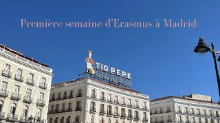 Une semaine en Erasmus à Madrid avec moi : visites, déménagement, journée d'accueil..