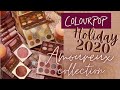 NEW ColourPop HOLIDAY 2020 Amoureux Collection | Swatches + Lots of Comparisons
