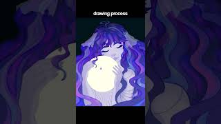 Illustration drawing process #digitalart #art #speedpaint #illustration #artist #illustrator