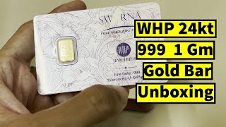 Download Lagu WHP Jewellers Swarna 24kt 999 Purity 1 Gm Gold Bar Unboxing MP3 Download Lagu WHP Jewellers Swarna 24kt 999 Purity 1 Gm Gold Bar Unboxing MP3